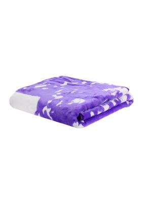 NCAA Kansas State Wildcats Huge Raschel Throw Blanket