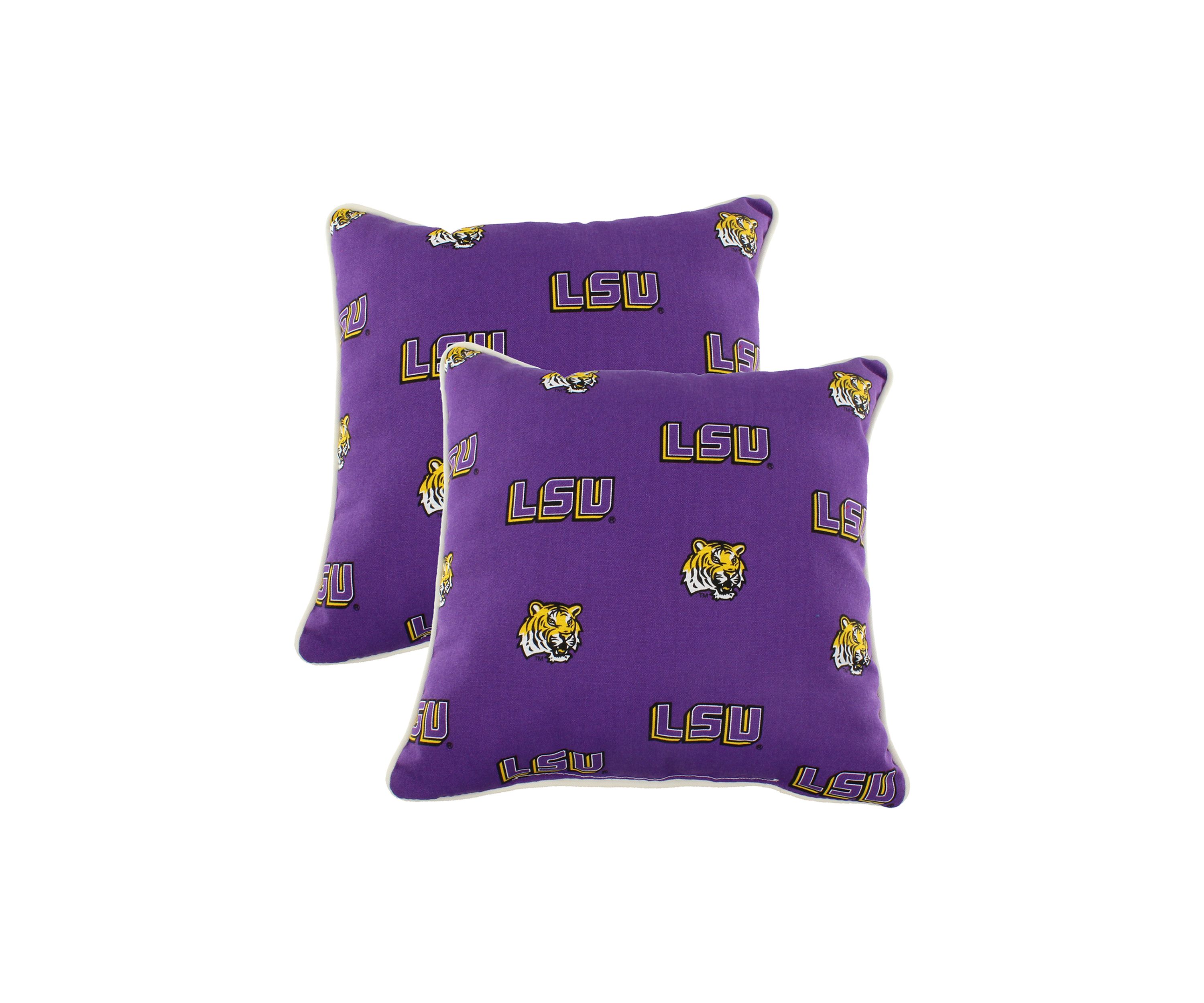 NCAA LSU Tigers Decorative Pillow