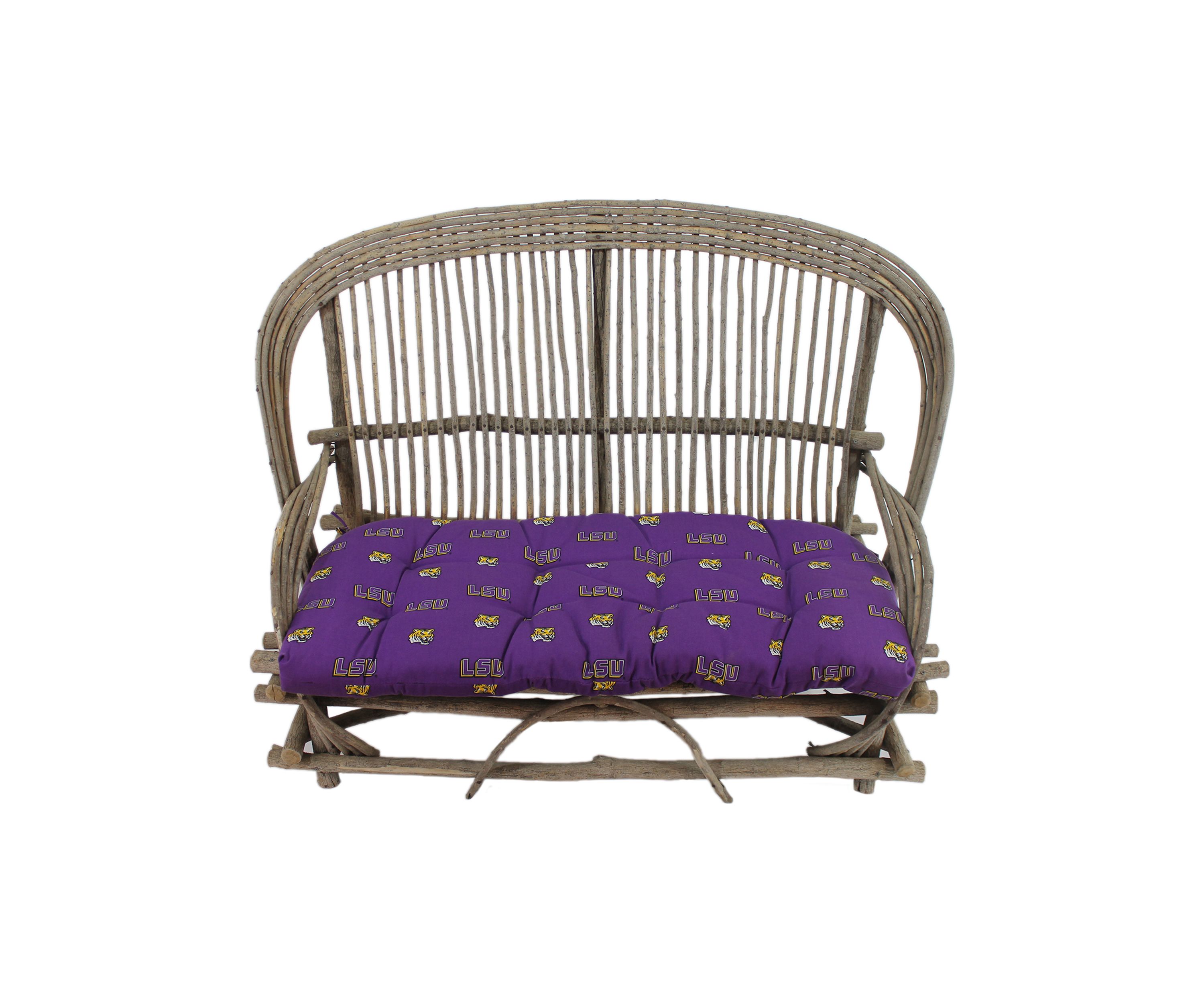LSU Tigers Settee Cushion