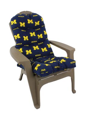 NCAA Michigan Wolverines Adirondack Chair Cushion