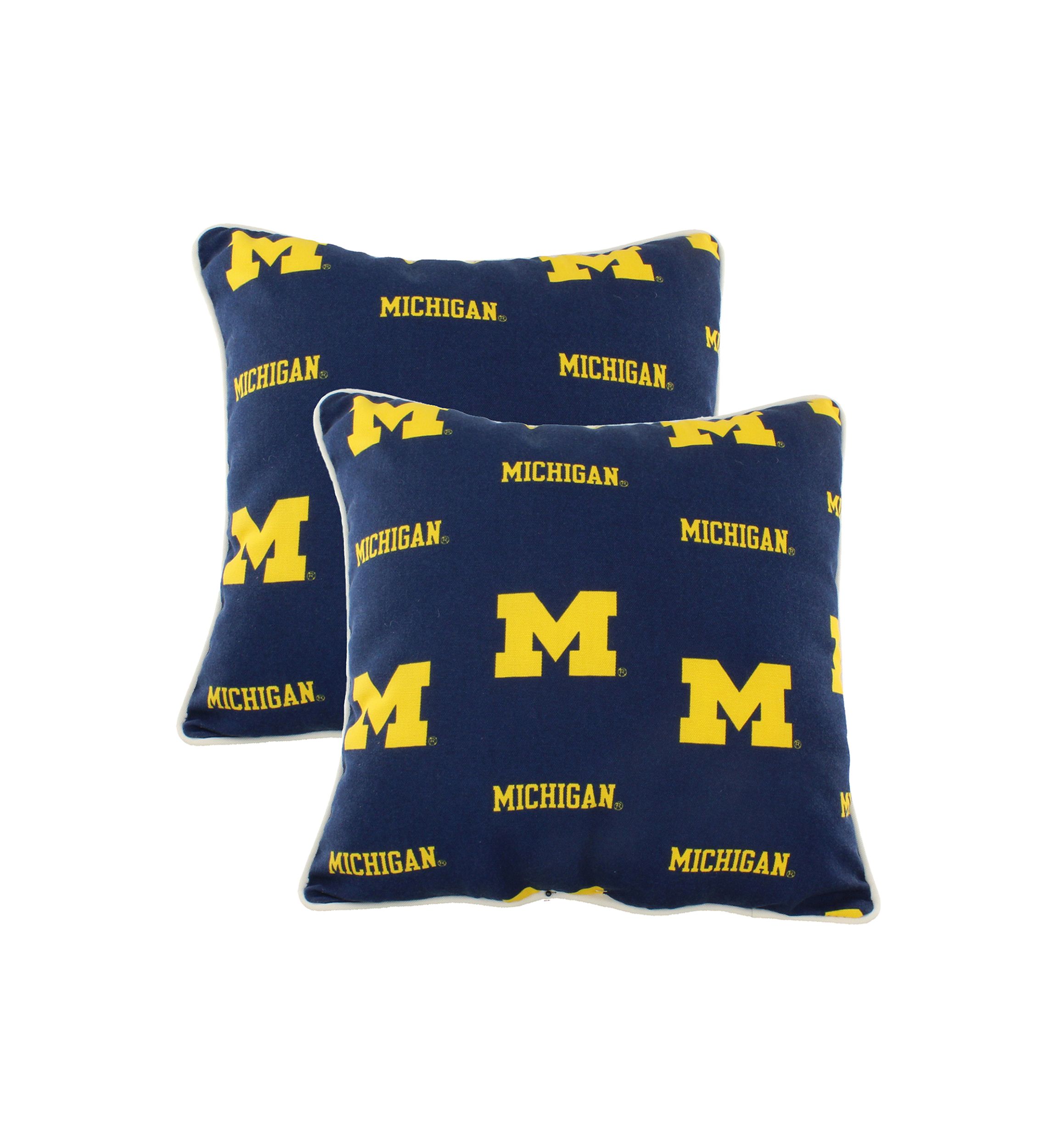 NCAA Michigan Wolverines Decorative Pillow