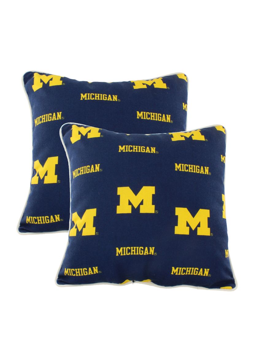 NCAA Michigan Wolverines Decorative Pillow
