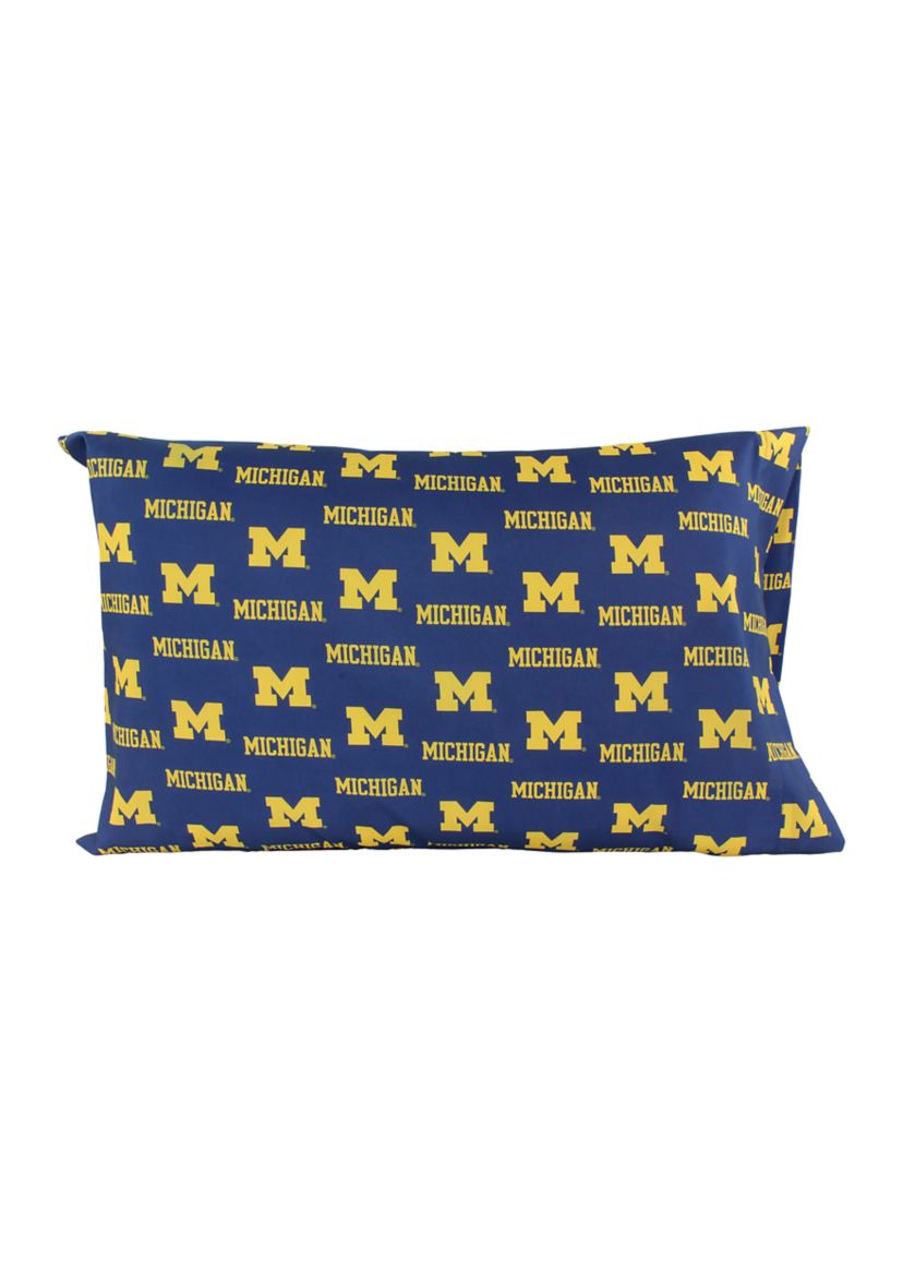NCAA Michigan Wolverines King Pillowcase