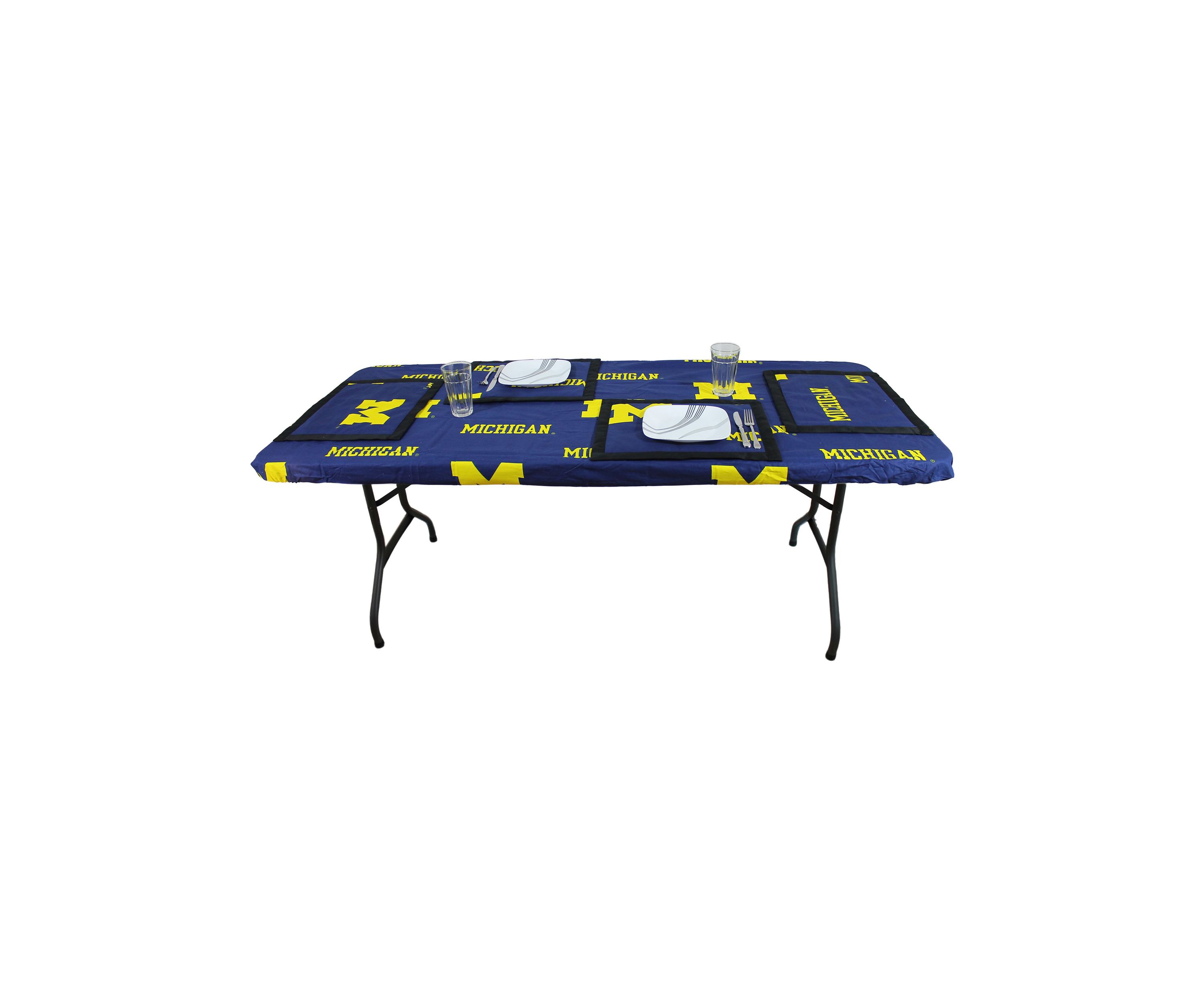 NCAA Michigan Wolverines Set of 4 Placemats