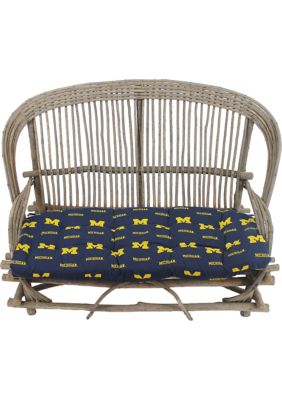 NCAA Michigan Wolverines Settee Cushion