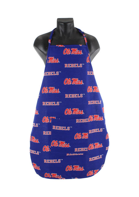 NCAA Ole Miss Rebels Tailgating Grilling Apron