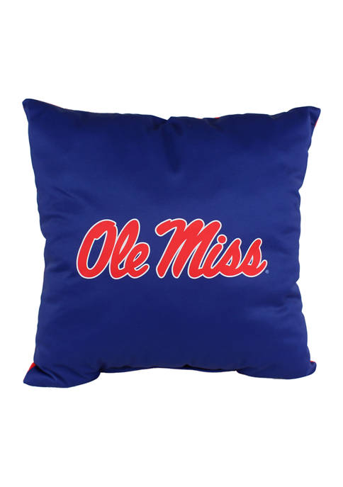 College Covers NCAA Ole Miss Rebels Decorative Pillow