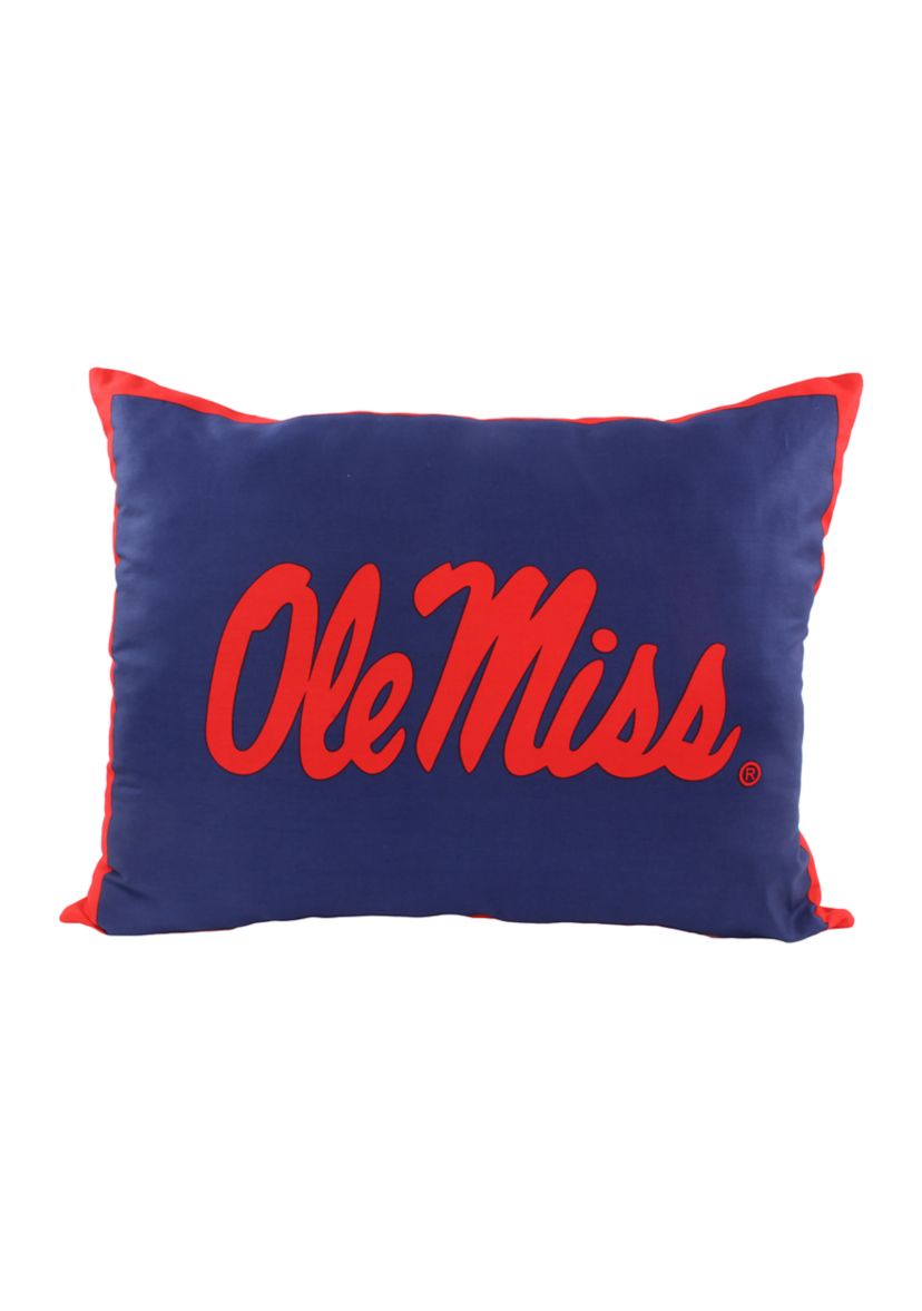 NCAA Ole Miss Rebels Fully Stuffed Big Logo Pillow