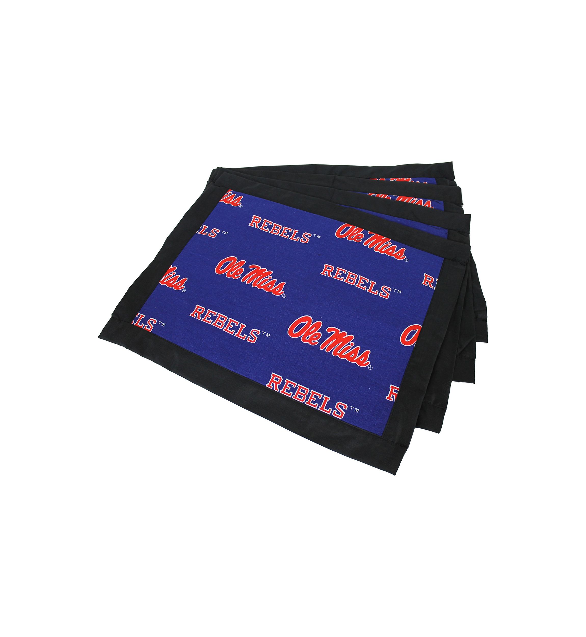 NCAA Ole Miss Rebels Set of 4 Placemats