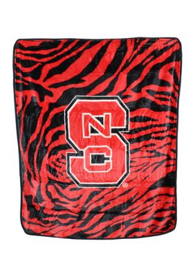 College Covers Ncaa Nc State Wolfpack Soft Raschel Throw Blanket