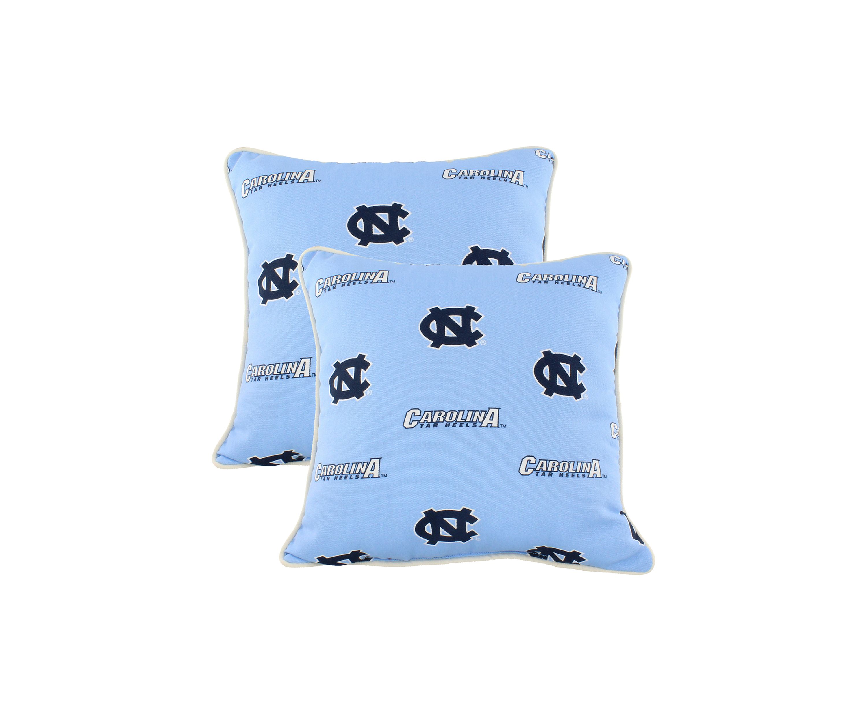 NCAA UNC Tar Heels Decorative Outdoor Pillow