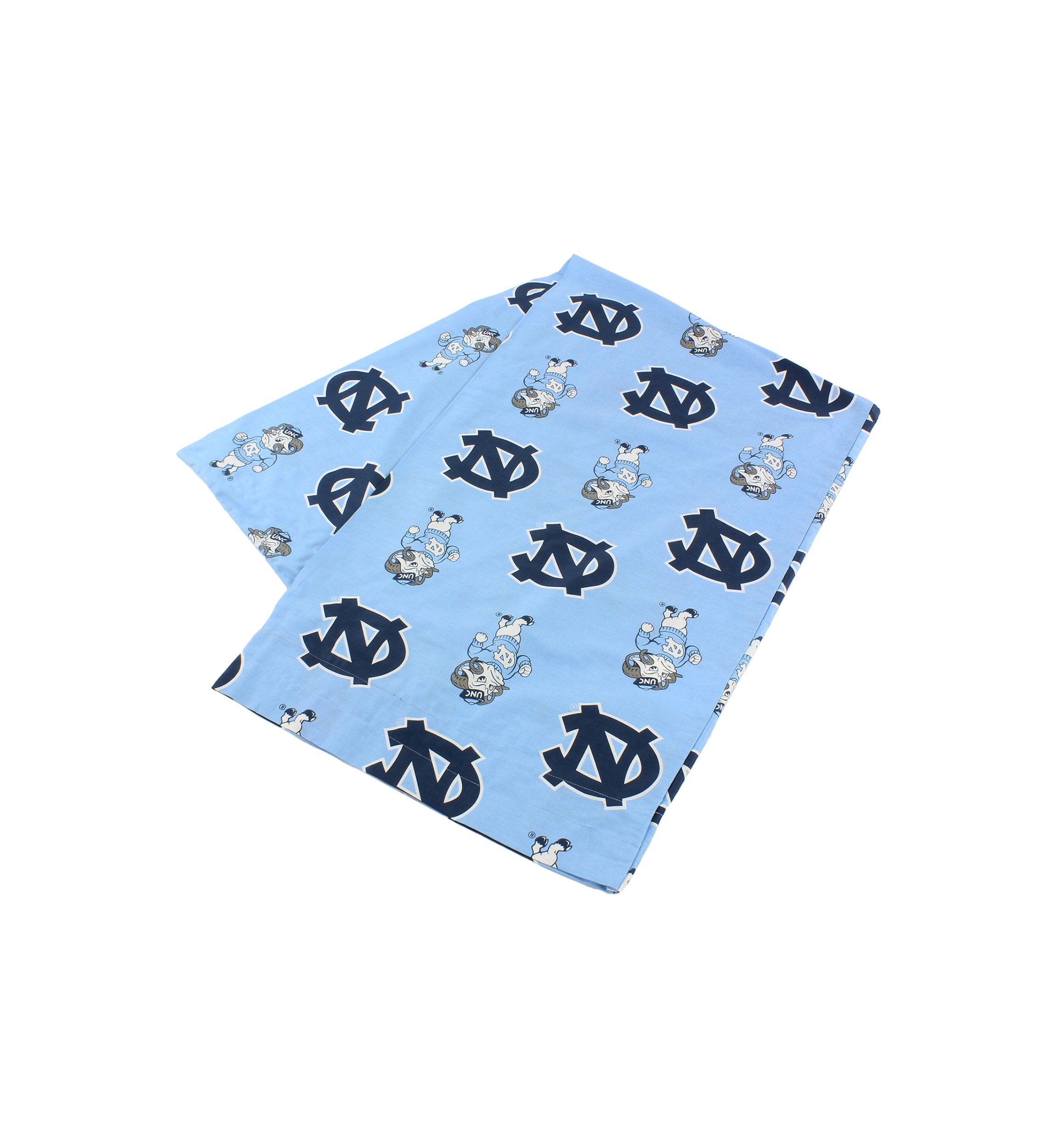 NCAA North Carolina Tar Heels Body Pillowcase