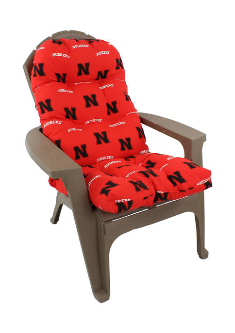 College Covers NCAA Nebraska Cornhuskers Adirondack Chair Cushion