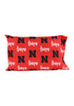 NCAA Nebraska Cornhuskers Standard Pillowcase