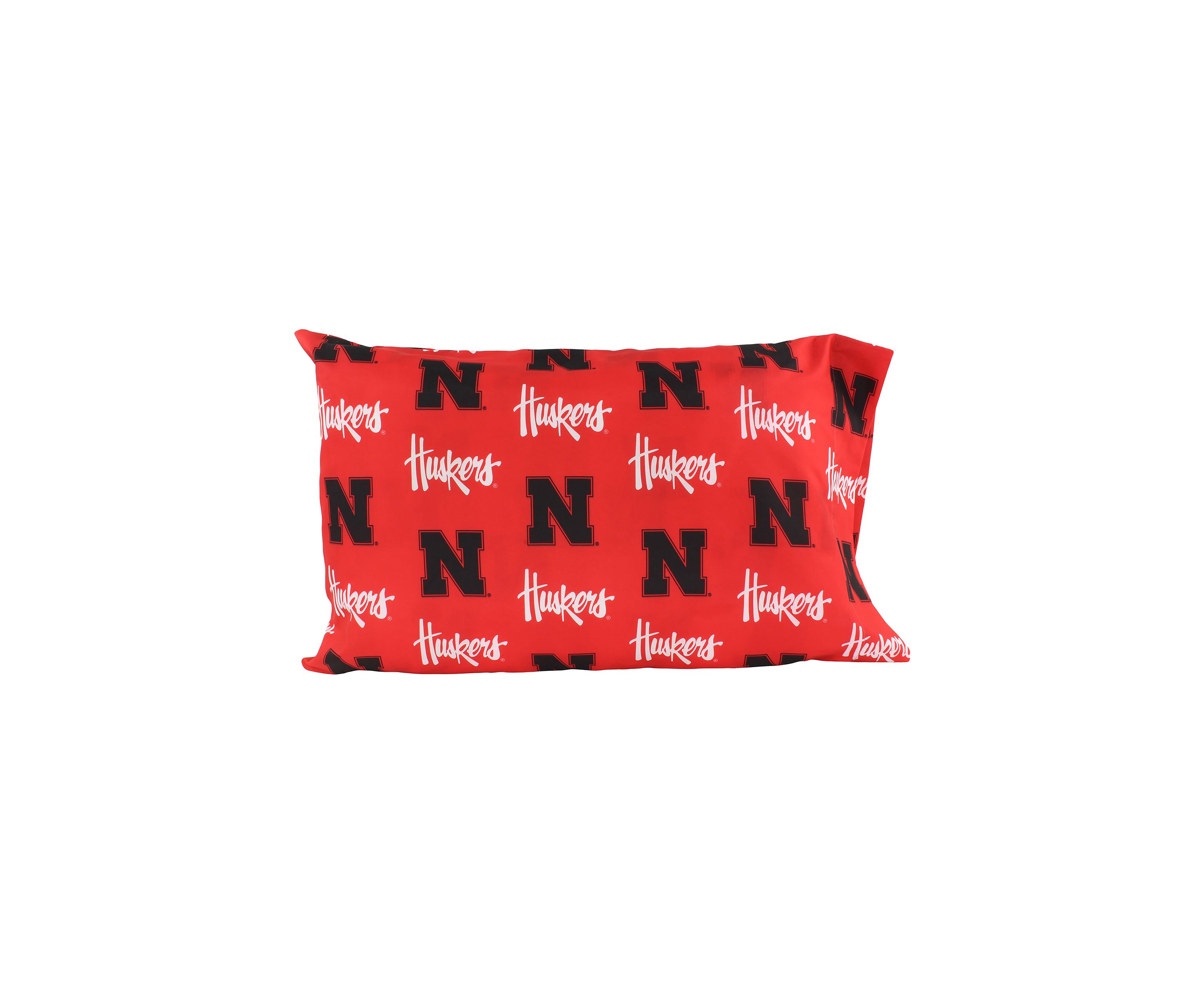 NCAA Nebraska Cornhuskers Standard Pillowcase