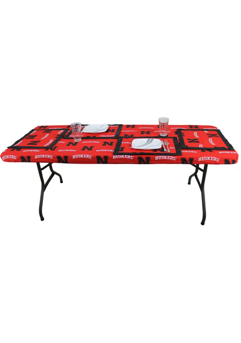 NCAA Nebraska Cornhuskers Set of 4 Placemats