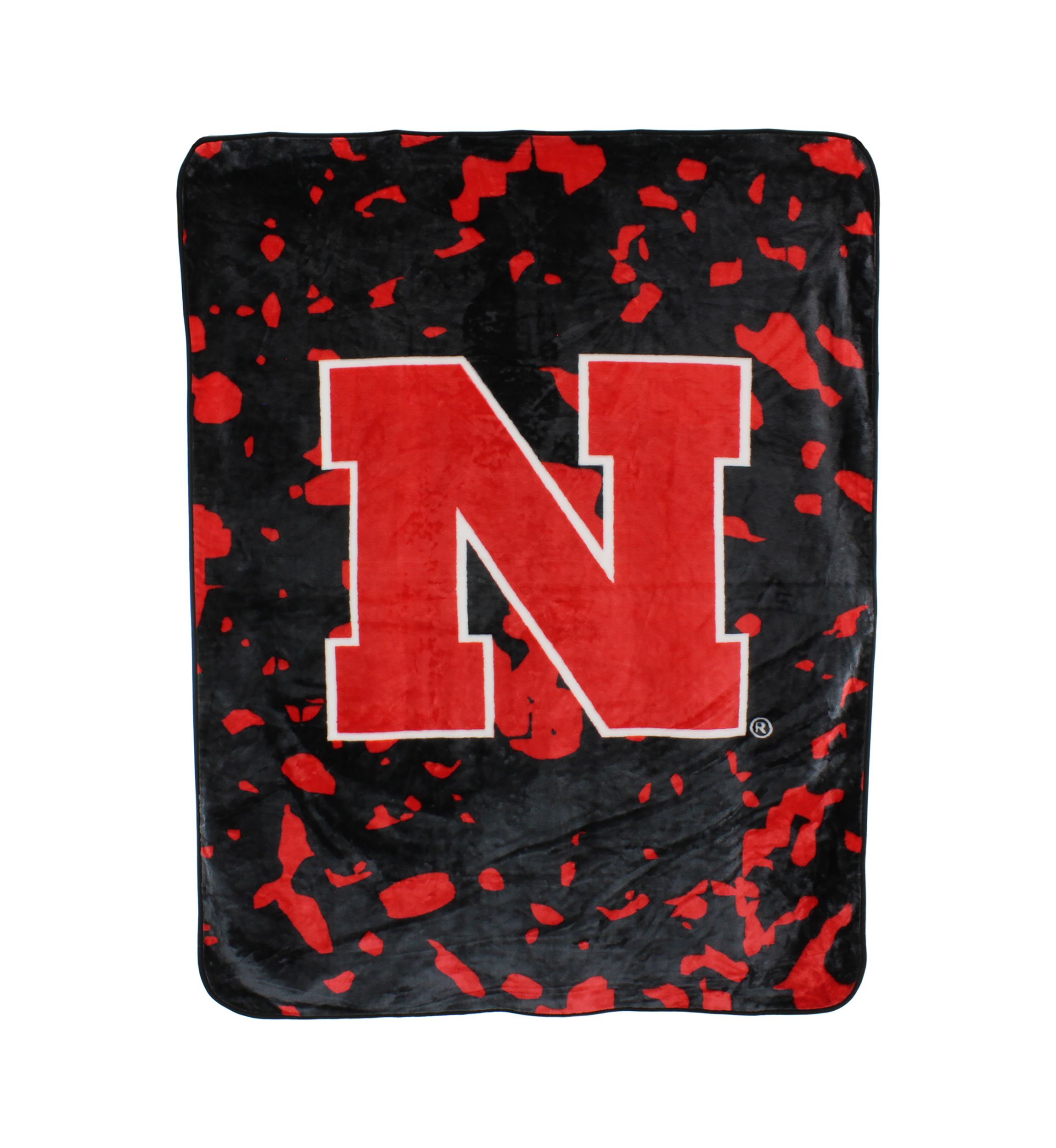 NCAA Nebraska Cornhuskers Huge Raschel Throw Blanket
