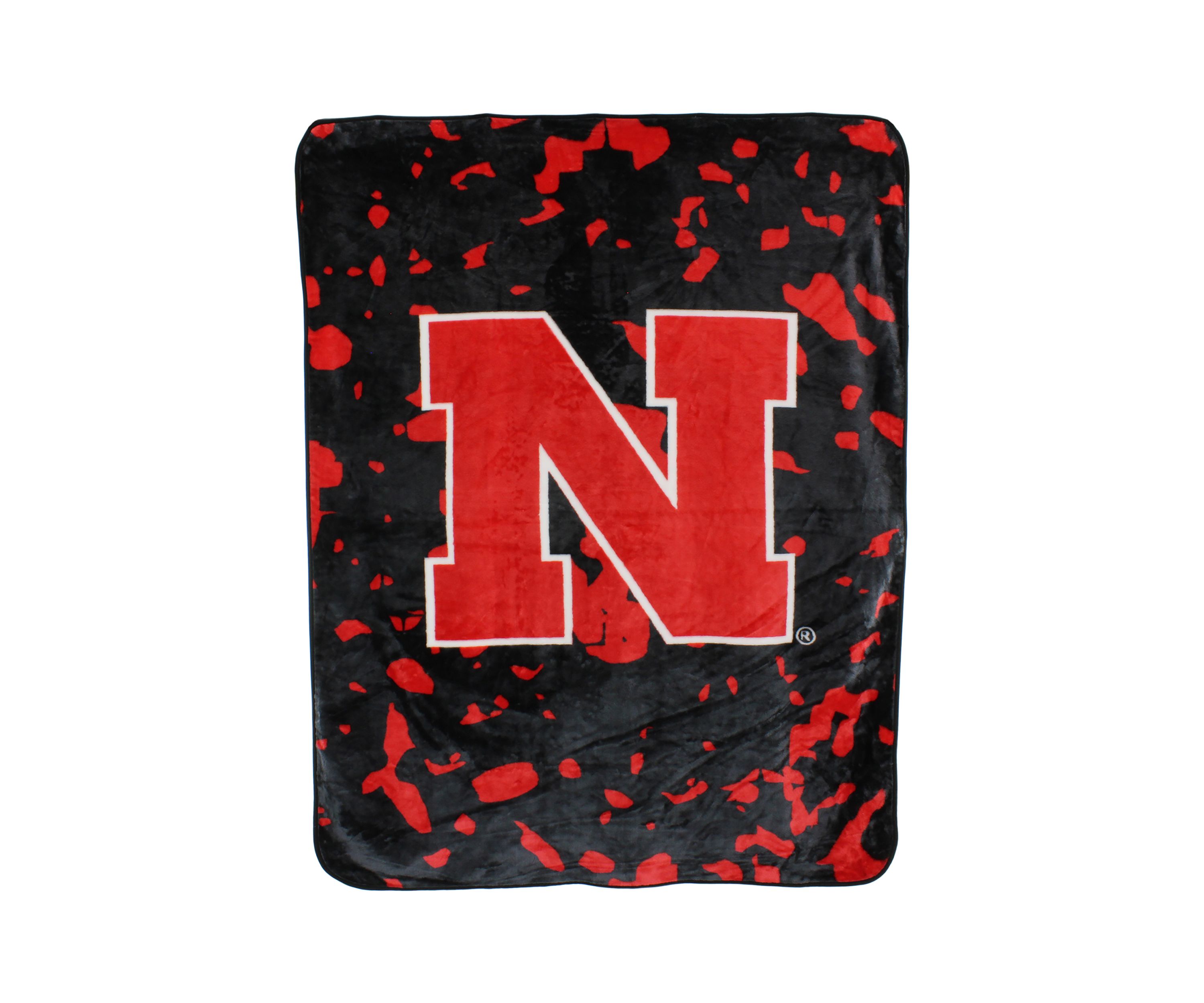 NCAA Nebraska Cornhuskers Huge Raschel Throw Blanket