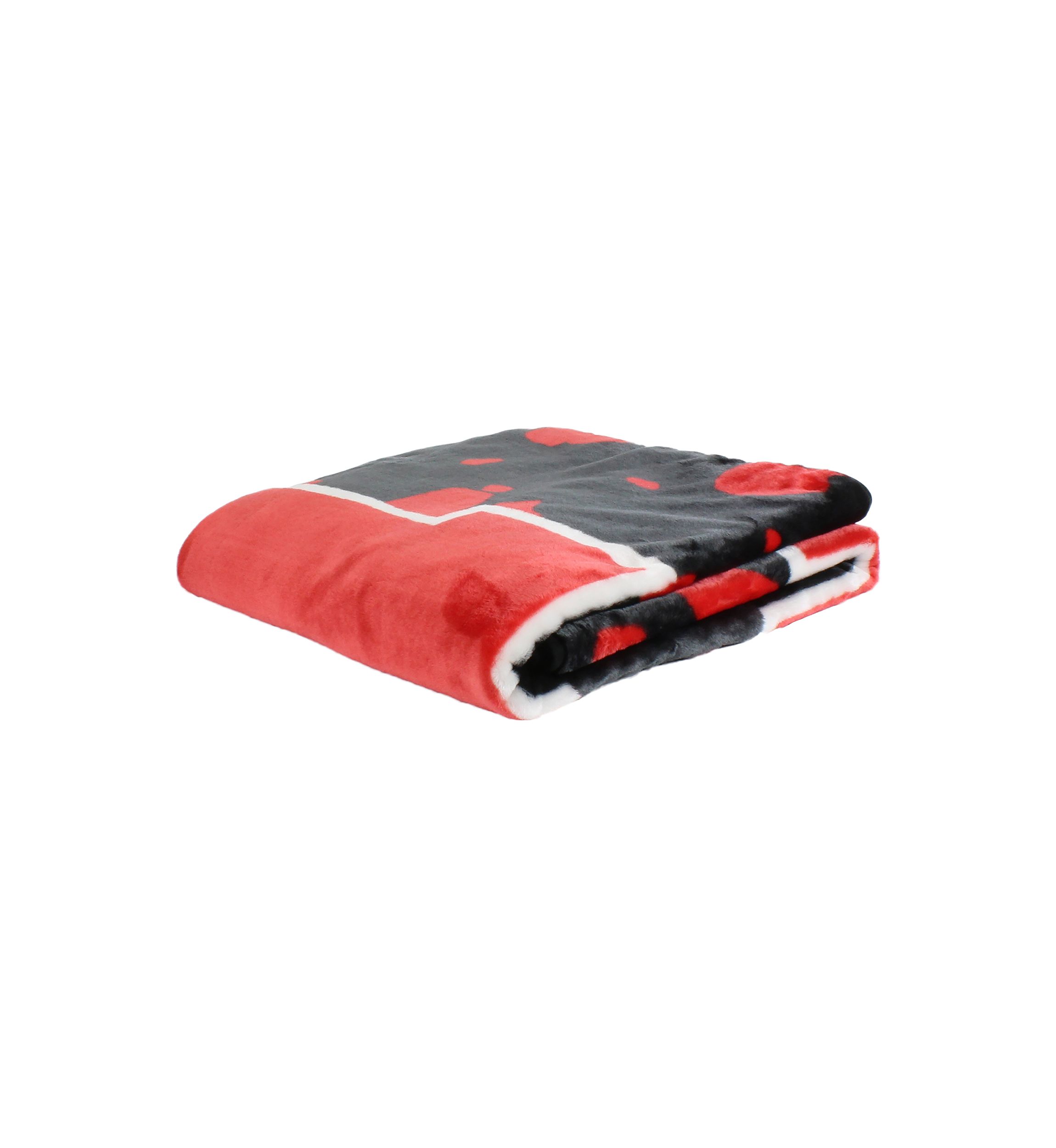 NCAA Nebraska Cornhuskers Huge Raschel Throw Blanket