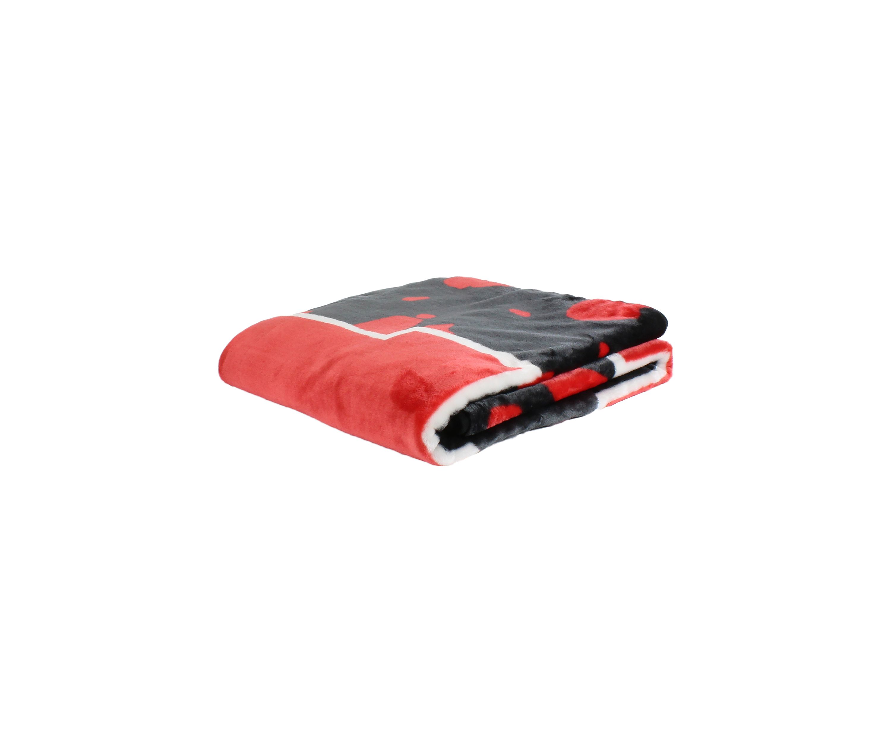NCAA Nebraska Cornhuskers Huge Raschel Throw Blanket