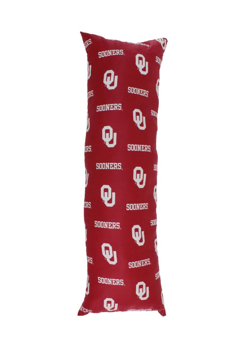 NCAA Oklahoma Sooners Printed Body Pillow
