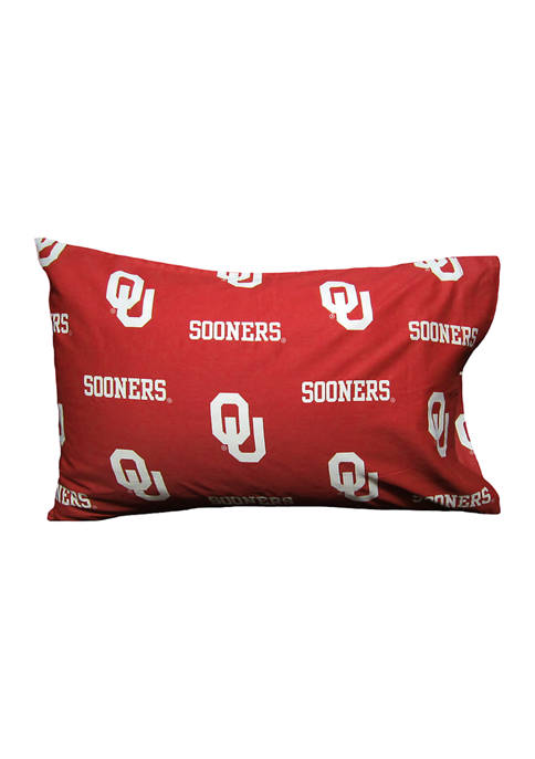 College Covers NCAA Oklahoma Sooners Standard Pillowcase