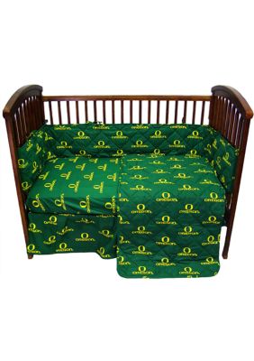 NCAA Oregon Ducks 5 Piece Baby Crib Set