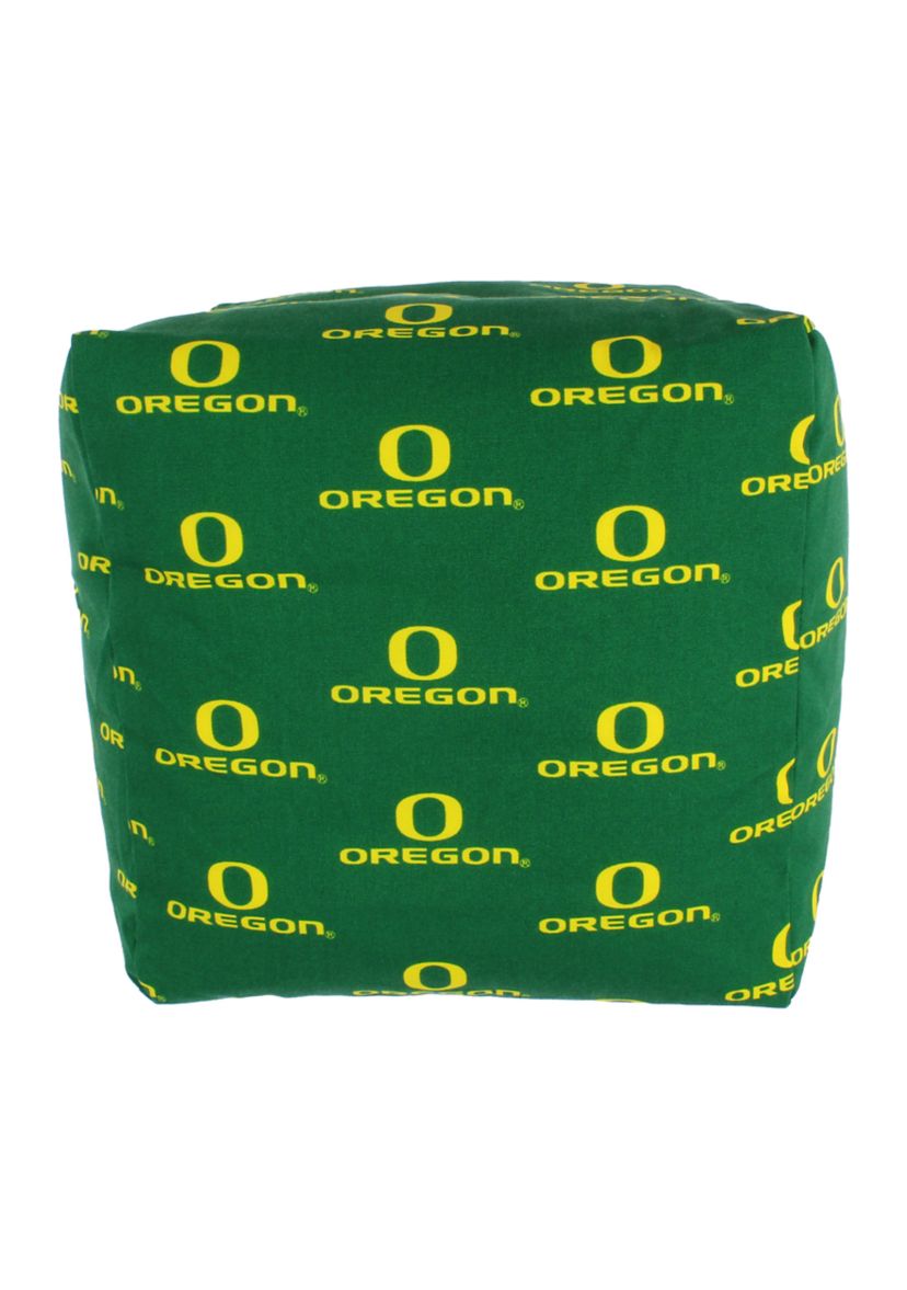 NCAA Oregon Ducks Cubed Bean Bag Pouf