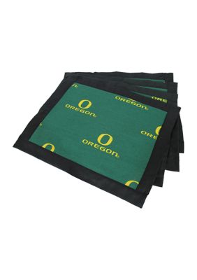 NCAA Oregon Ducks Set of 4 Placemats