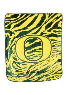 College Covers Ncaa Oregon Ducks Soft Raschel Throw Blanket