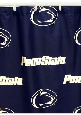 NCAA Penn State Nittany Lions Printed Shower Curtain Cover