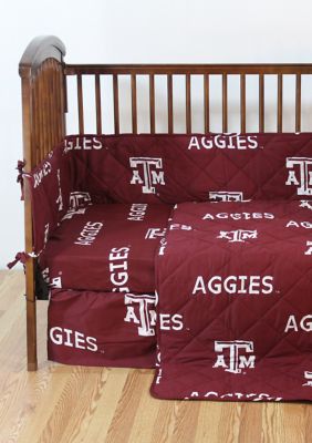 NCAA Texas A&M Aggies 5 Piece Baby Crib Set