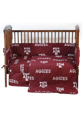 NCAA Texas A&M Aggies 5 Piece Baby Crib Set