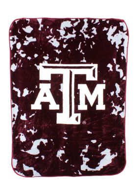 NCAA Texas A&M Aggies Huge Raschel Throw Blanket