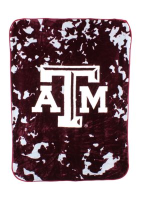 College Covers NCAA Texas A&M Aggies Huge Raschel Throw Blanket -  0842141003058