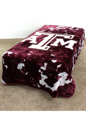 NCAA Texas A&M Aggies Huge Raschel Throw Blanket