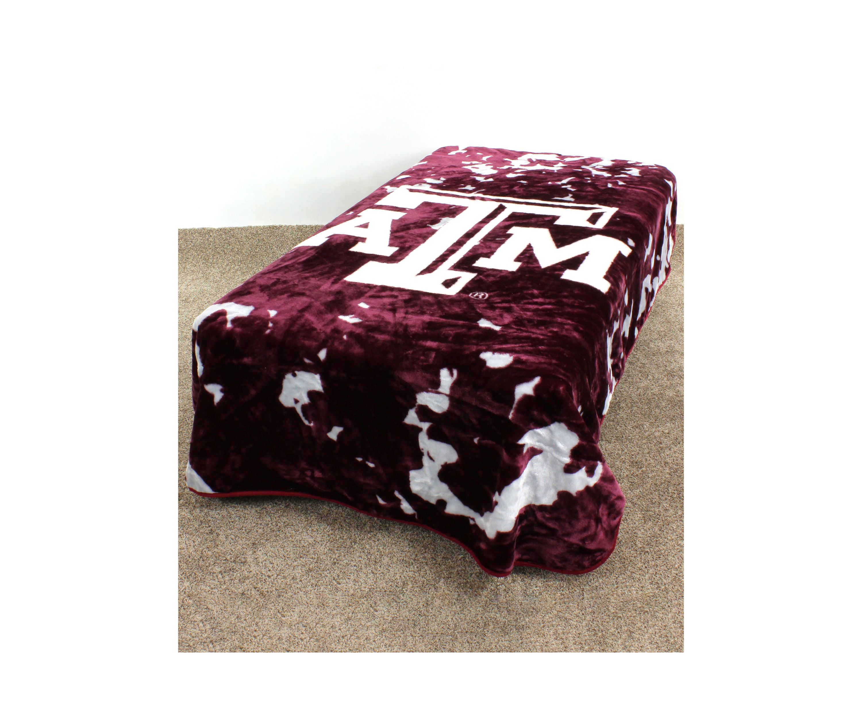 NCAA Texas A&M Aggies Huge Raschel Throw Blanket