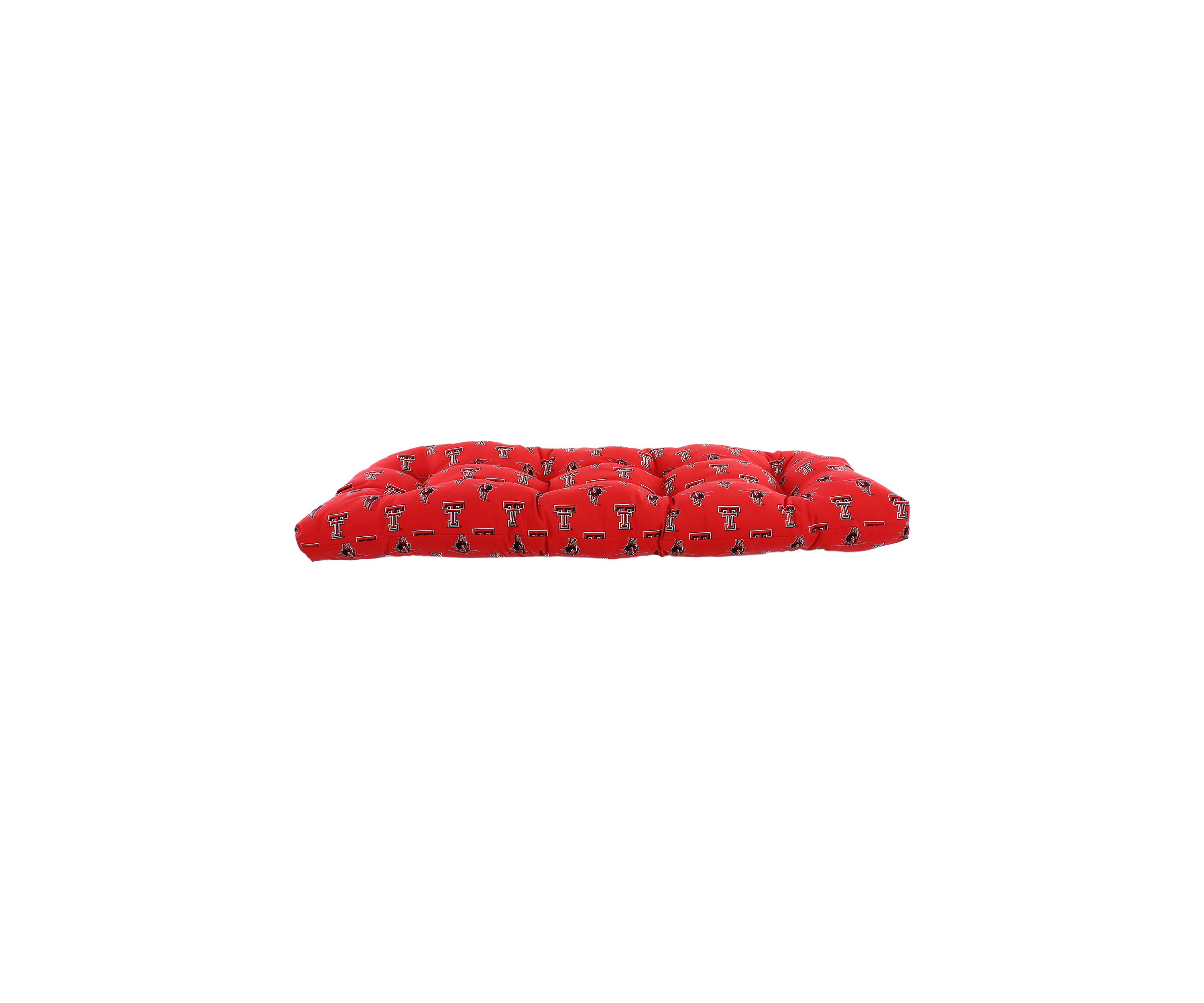  NCAA Texas Tech Red Raiders Settee Cushion
