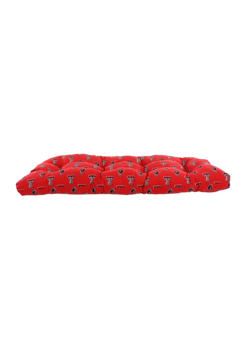  NCAA Texas Tech Red Raiders Settee Cushion