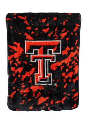 College Covers Ncaa Texas Tech Red Raiders Huge Raschel Throw Blanket
