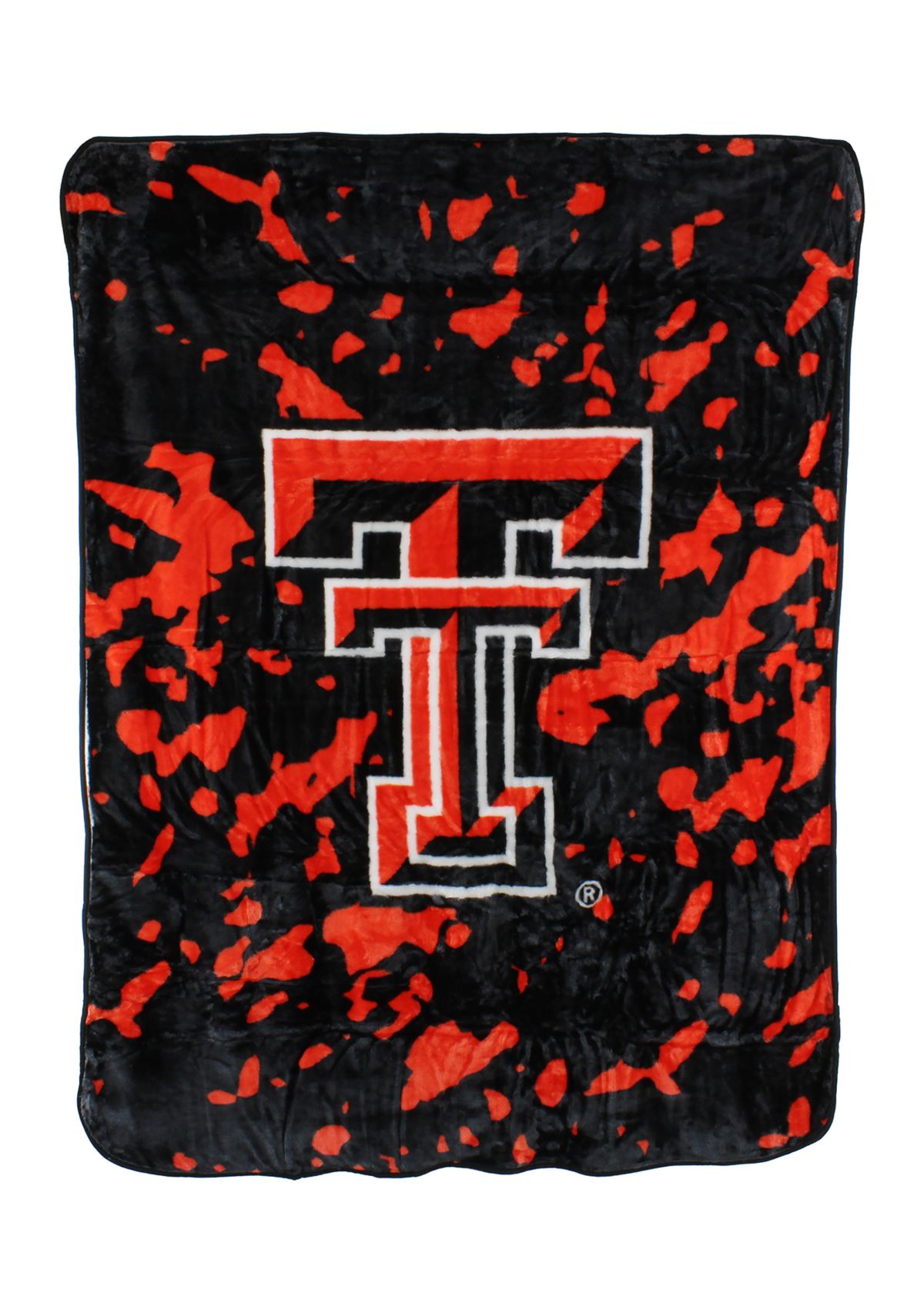 NCAA Texas Tech Red Raiders Huge Raschel Throw Blanket