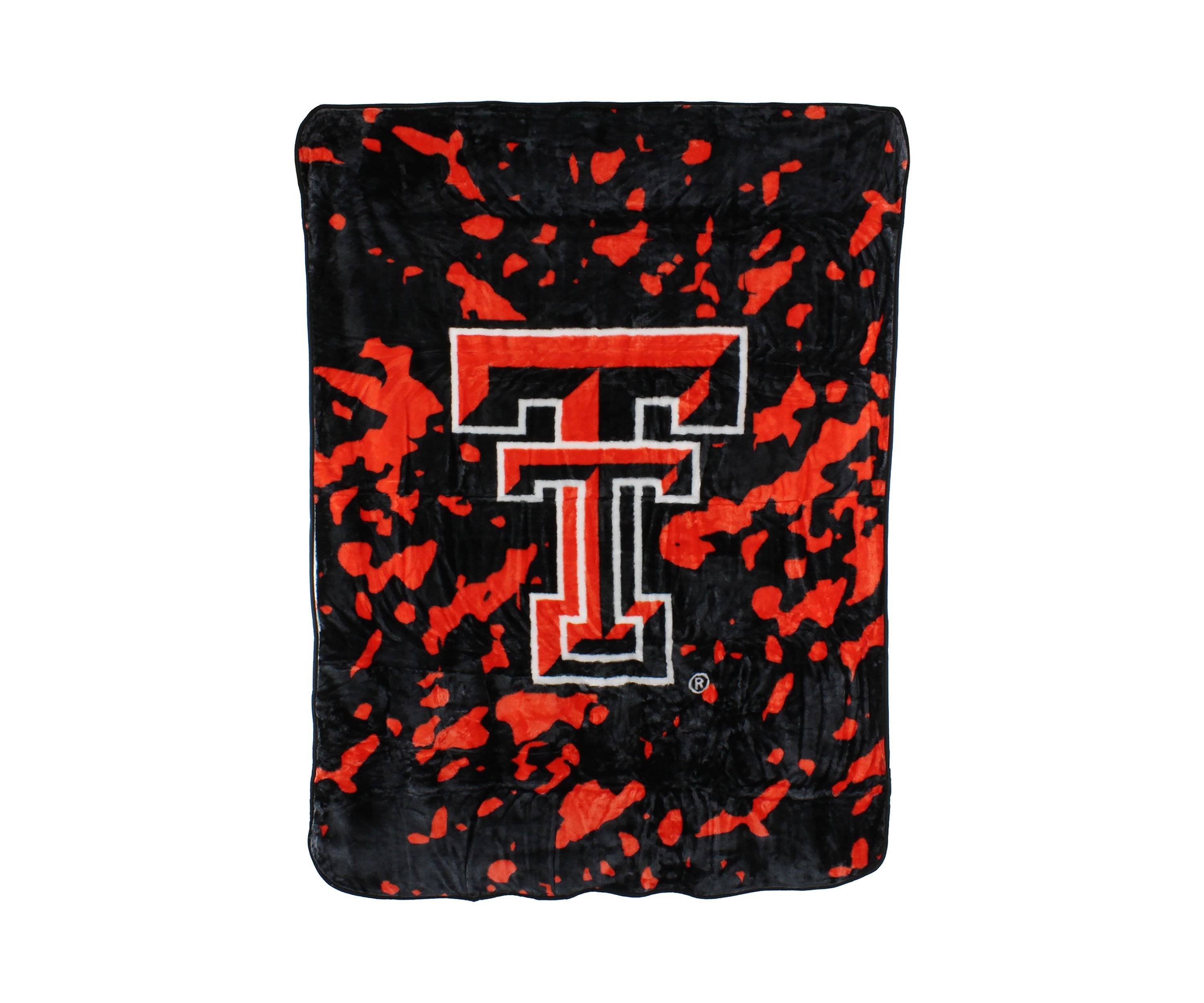 NCAA Texas Tech Red Raiders Huge Raschel Throw Blanket