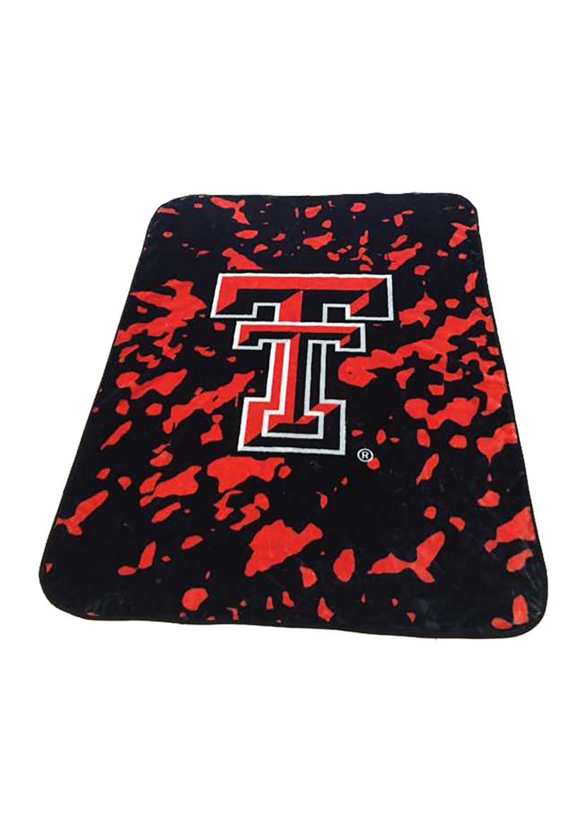 NCAA Texas Tech Red Raiders Huge Raschel Throw Blanket