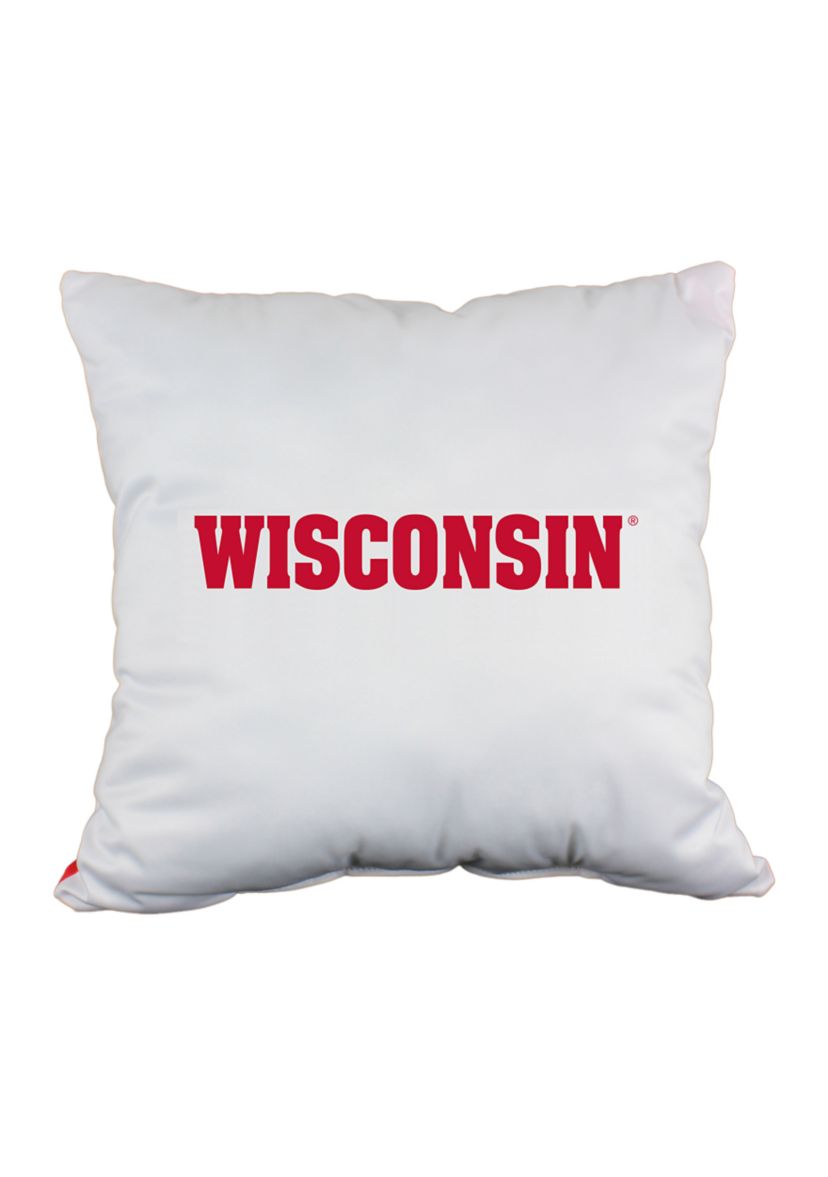 NCAA Wisconsin Badgers Decorative Pillow
