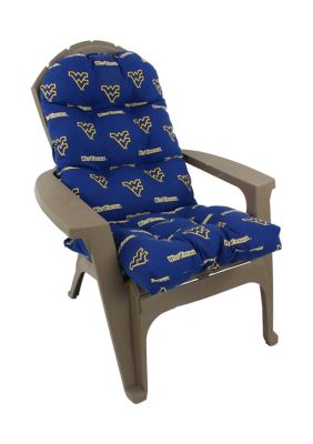 NCAA West Virginia Mountaineers Adirondack Chair Cushion
