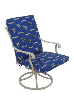 NCAA West Virginia Mountaineers 2 Piece Chair Cushion