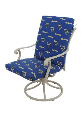 NCAA West Virginia Mountaineers 2 Piece Chair Cushion