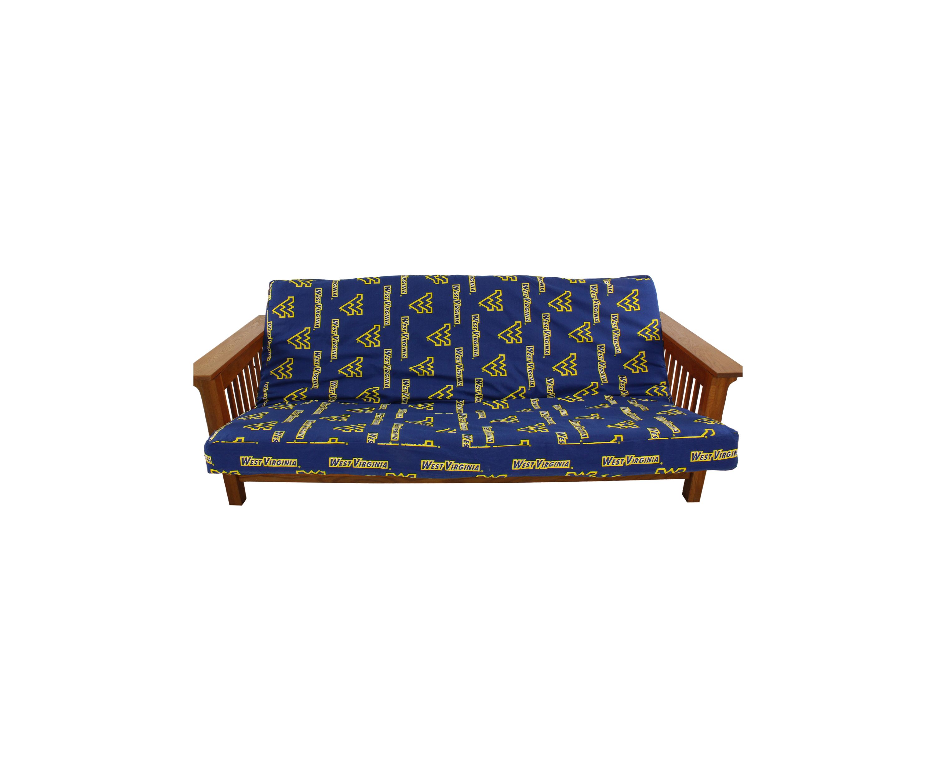 NCAA West Virginia Mountaineers Futon Cover