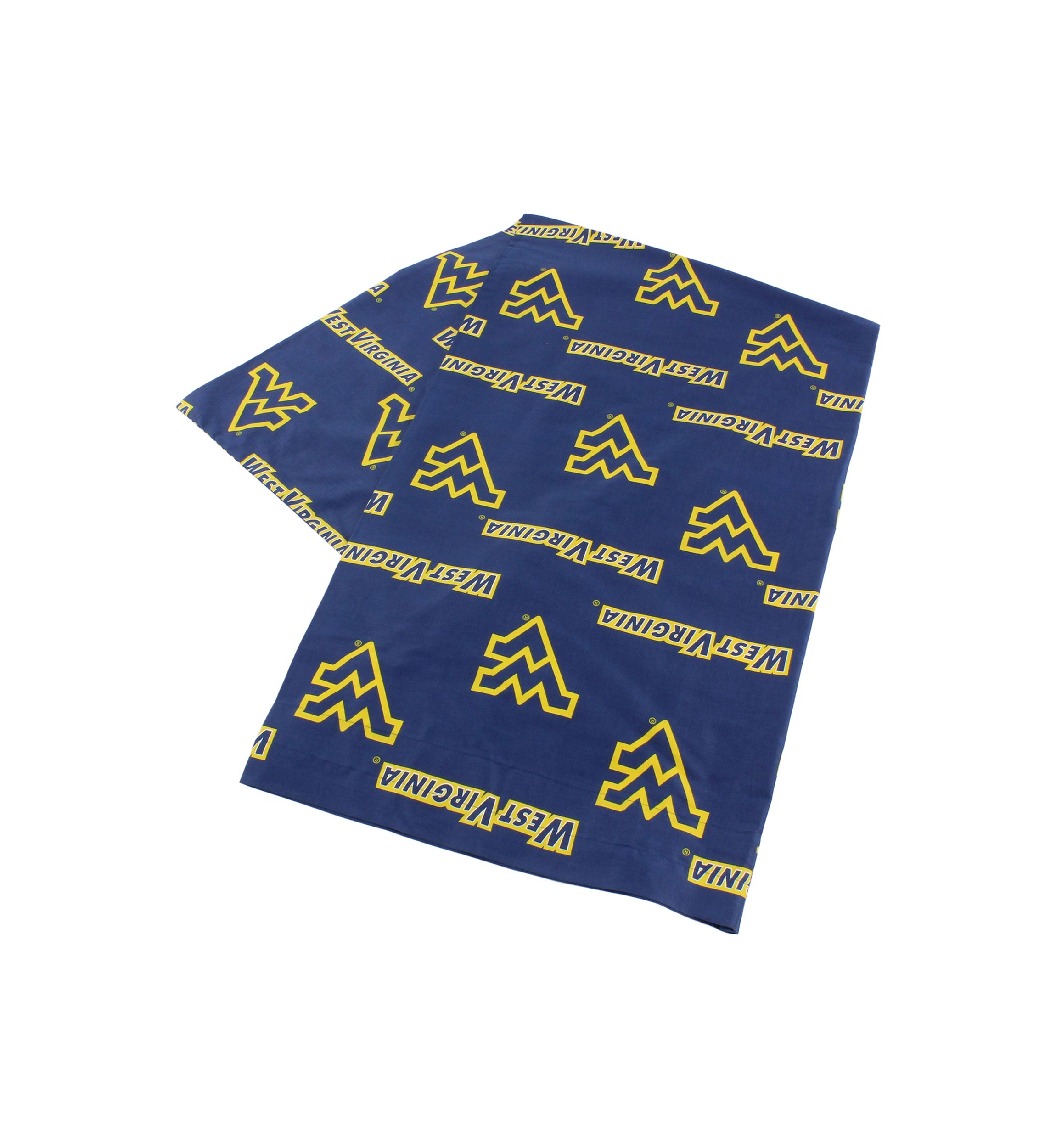 NCAA West Virginia Mountaineers Body Pillowcase