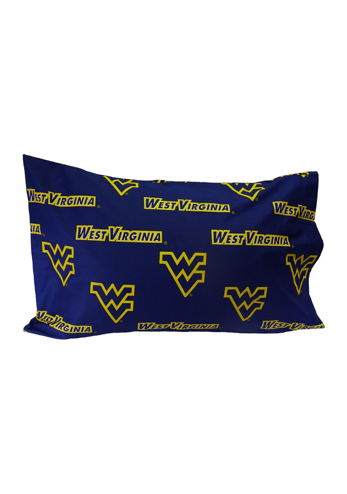 NCAA West Virginia Mountaineers Standard Pillowcase